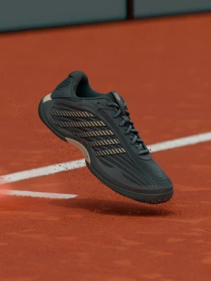 Buty tenisowe na nawierzchnię ziemną K-swiss szary