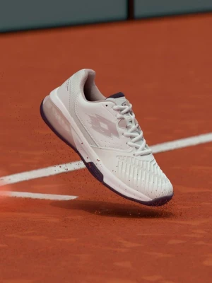 Buty tenisowe na nawierzchnię ziemną Lotto biały