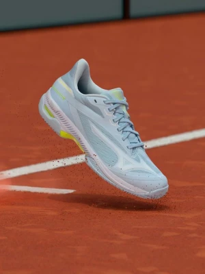 Buty tenisowe na nawierzchnię ziemną Mizuno jasnoniebieski