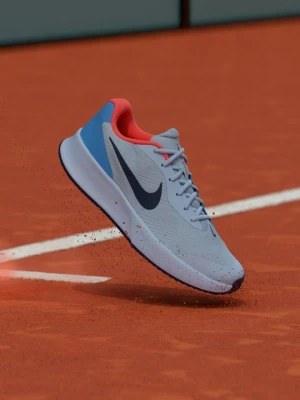 Buty tenisowe na nawierzchnię ziemną Nike niebieski