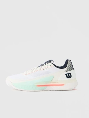 Buty tenisowe na nawierzchnię ziemną Wilson biały