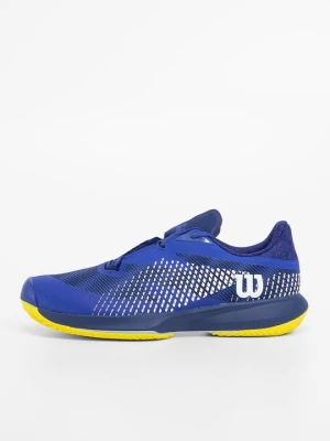 Buty tenisowe na nawierzchnię ziemną Wilson niebieski