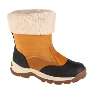 Buty Timberland White Ledge Pullon Wp TB1A2KUF231 żółte z futrem