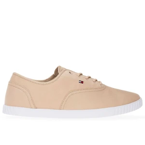 Buty Tommy Hilfiger Canvas Lace Up FW0FW07805-TRY - różowe