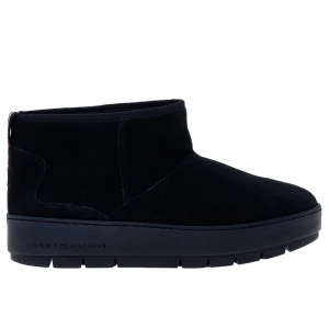 Buty Tommy Hilfiger Cool Suede Snowboot FW0FW07662-DW6 - granatowe