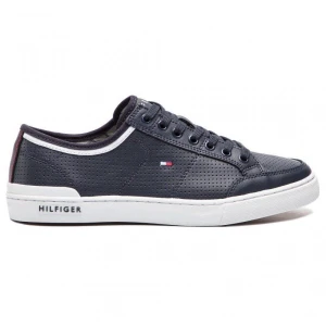 Buty Tommy Hilfiger Core Corporate Leather Sneaker M FM0FM00552-403 niebieskie