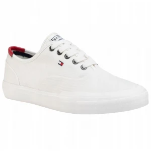 Buty Tommy Hilfiger Core Oxford Twill Sneaker M FM0FM02670 białe