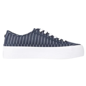 Buty Tommy Hilfiger Essential Stripe Sneaker W FW0FW06530 niebieskie