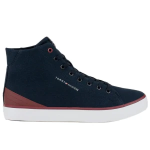 Buty Tommy Hilfiger HI Vulc Core Canvas FM0FM04729-DW5 - granatowe