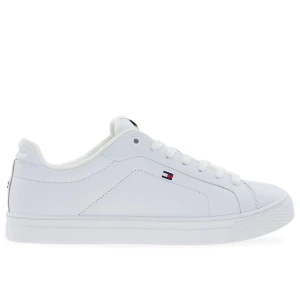 Buty Tommy Hilfiger Icon Court Leather FM0FM05317-YBS - białe