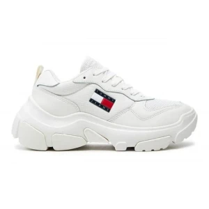 Buty Tommy Hilfiger Lightweight Hybrid Runner W EN0EN02566YBL białe