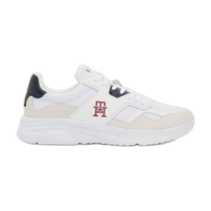 Buty Tommy Hilfiger Modern Runner Mix FM0FM04937YBS białe