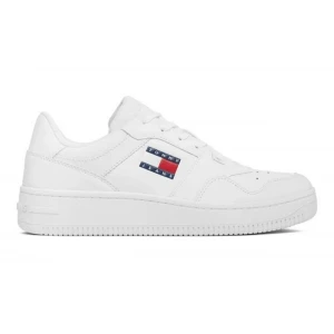 Buty Tommy Hilfiger Retro Basket Ess M EM0EM01395YBR białe