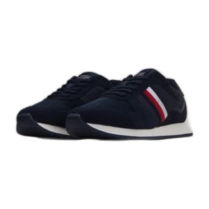 Buty Tommy Hilfiger Runner Evo Mix M FM0FM04699 DW5 niebieskie