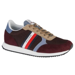 Buty Tommy Hilfiger Runner Lo Color Mix FM0FM03815-GR8 brązowe