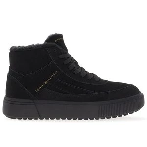 Buty Tommy Hilfiger Suede Vulc Winter Sneaker Hi FW0FW08108-BDS - czarne