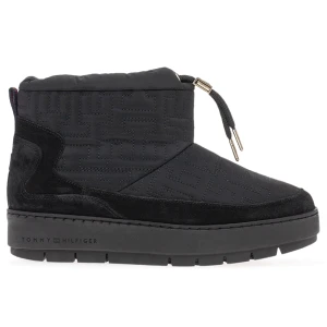 Zdjęcie produktu Buty Tommy Hilfiger Tommy Monogram Snowboot FW0FW07637-BDS - czarne