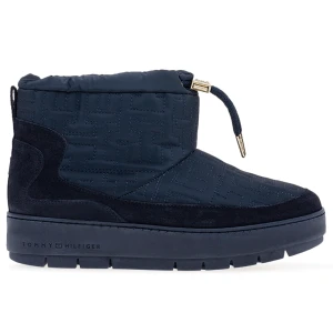 Buty Tommy Hilfiger Tommy Monogram Snowboot FW0FW07637-DW6 - granatowe
