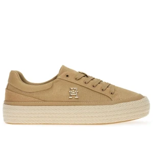 Buty Tommy Hilfiger Vulc Sneaker Linnen FW0FW07673-RBL - brązowe