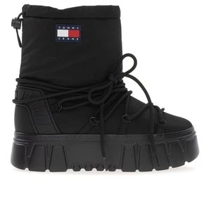 Buty Tommy Jeans Hybrid Boot EN0EN02601-BDS - czarne Tommy Hilfiger