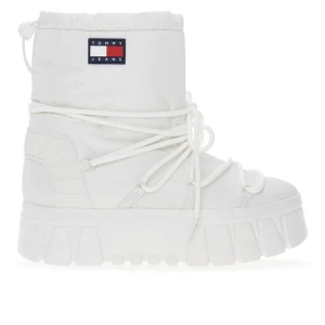 Buty Tommy Jeans Hybrid Boot EN0EN02601-YBL - białe