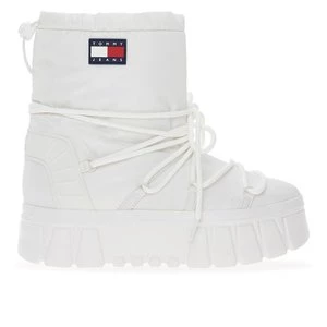 Buty Tommy Jeans Hybrid Boot EN0EN02601-YBL - białe Tommy Hilfiger