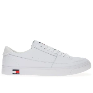 Buty Tommy Jeans Vulcanized Essential EM0EM01398-YBS - białe
