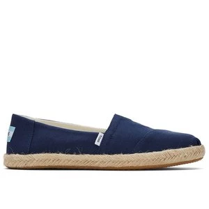 Buty Toms Alpargata Recycled Cotton Rope Espadrille 10019674 - granatowe
