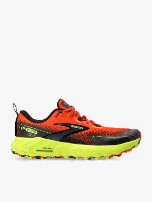 Buty trailowe Brooks Cascadia 18 - cherry tomato/lime/black