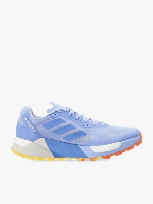 Buty trailowe damskie adidas TERREX Agravic Ultra - blue dawn/blue/coral