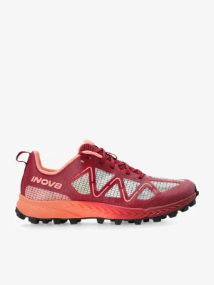 Buty trailowe damskie Inov-8 MudTalon Speed Precision - burgundy/coral