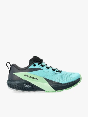 Buty trailowe damskie Salomon Sense Ride 5 GTX - radiance/green ash