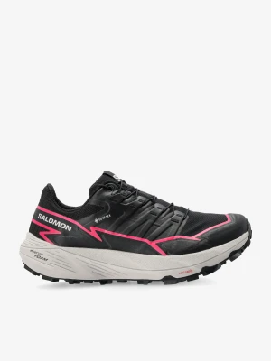 Buty trailowe damskie Salomon Thundercross GTX - black/black/pink