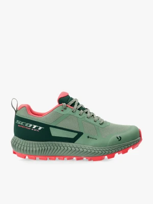 Buty trailowe damskie SCOTT SCO Supertrac 3 GTX - frost green/coral pink