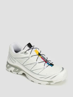 Buty trailowe unisex Salomon XT-6 GTX biało-srebrne