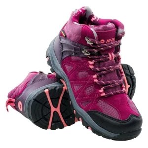 Buty trekingowe Hi-Tec Kaori Mid Wp Jr 92800210839 różowe