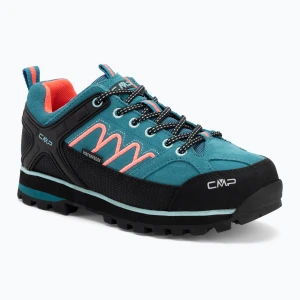 Buty trekkingowe damskie CMP Moon Low Wp teal/red fluo Niebieski