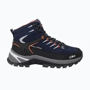 Buty trekkingowe damskie CMP Rigel 2.0 Mid Waterproof b.blue / ghiaccio / marigold Granatowy