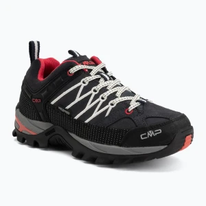 Buty trekkingowe damskie CMP Rigel Low Wp antracite / off white Czarny
