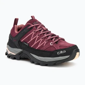 Buty trekkingowe damskie CMP Rigel Low Wp prugna Bordowy