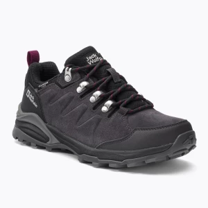 Buty trekkingowe damskie Jack Wolfskin Refugio Texapore Low dark steel/purple