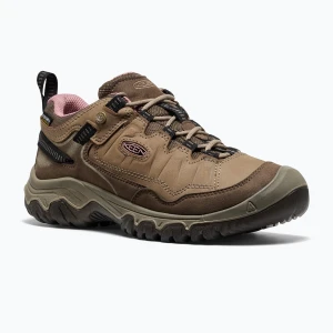Buty trekkingowe damskie KEEN Targhee IV Wp brindle / nostalgia rose Brązowy
