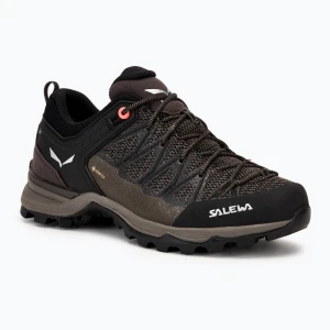 Buty trekkingowe damskie Salewa MTN Trainer Lite GTX wallnut / fluo coral Brązowy