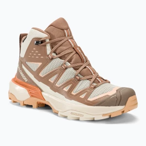 Buty trekkingowe damskie Salomon X Ultra 360 Edge Mid GTX shortbread/raw umber