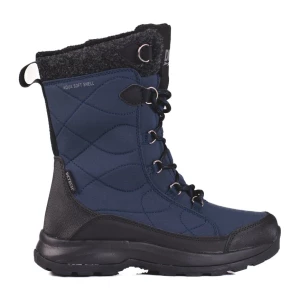 Buty trekkingowe damskie sznurowane DK waterproof niebieskie