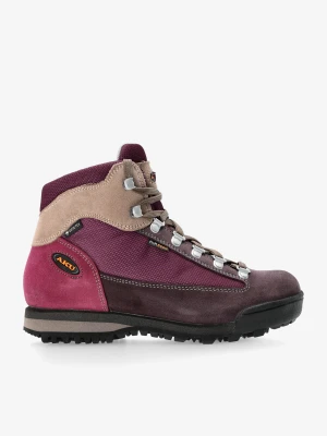 Buty trekkingowe damskie wysokie AKU Ultra Light Original GTX - burgundy/violet