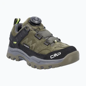 Buty trekkingowe dziecięce CMP Kiruna Low FitGo Waterproof olive Zielony
