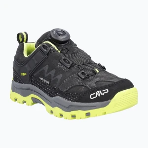 Buty trekkingowe dziecięce CMP Kiruna Low FitGo Waterproof piombo / acido Czarny