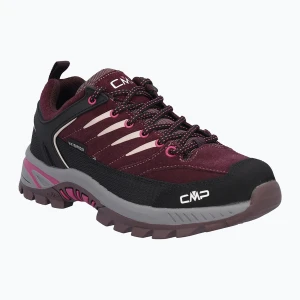 Buty trekkingowe dziecięce CMP Rigel 2.0 Low Waterproof black berry / amaranto Bordowy