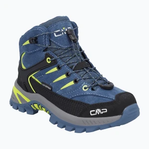 Buty trekkingowe dziecięce CMP Rigel 2.0 Mid Waterproof infinity / acido Niebieski